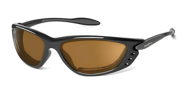 7eye Rush Sunglasses / Charcoal Gray / Polarized Copper