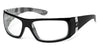 7eye SHAKA Eyeglasses | Size 65 / Glossy Black C-Note / Clear