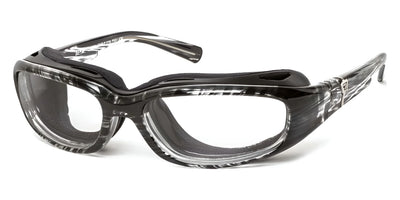 7eye SIERRA Eyeglasses Black Stripe Tortoise / BlueByrd Blue Light Blocker
