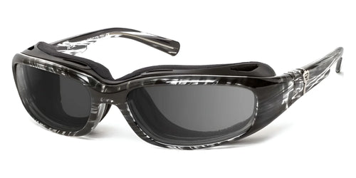 7eye SIERRA Sunglasses / Size 59 / Black Stripe Tortoise / Copper