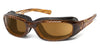 7eye SIERRA Sunglasses | Size 59 / Brown Stripe / Copper
