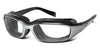 7eye SIROCCO Eyeglasses | Size 59 / Silver Fade / Clear