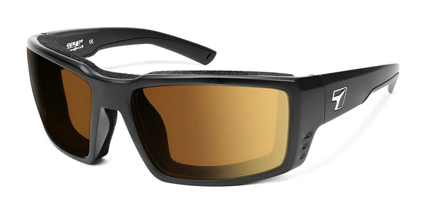 7eye Surge Sunglasses / Matte Black / Copper