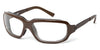 7eye TAHOE Eyeglasses | Size 60 / Milk Chocolate / Clear