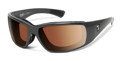 7eye Taku Plus Sunglasses / Size 67 / Charcoal / Copper