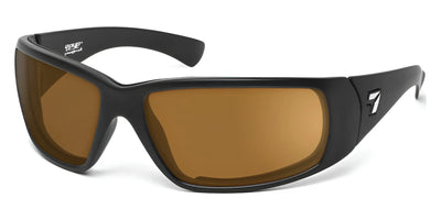 7eye TAKU Sunglasses Matte Black / Polarized Copper