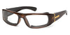 7eye TYPHOON Eyeglasses / Crystal Caramel / Clear