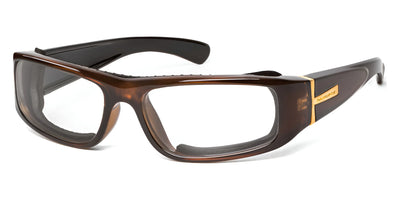 7eye TYPHOON Eyeglasses Crystal Caramel / Clear
