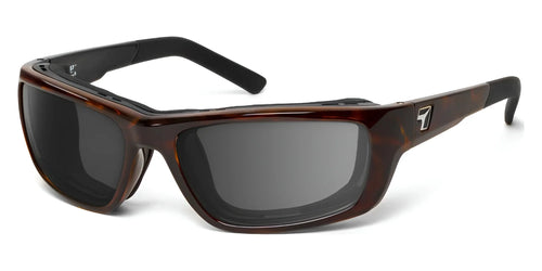 7eye VENTUS Sunglasses / Size 61 / Dark Tortoise / Gray (12%)