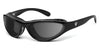 7eye VIENTO Sunglasses | Size 62 / Glossy Black / Gray (12%)