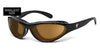 7eye VIENTO Sunglasses | Size 62 / Glossy Black / Copper