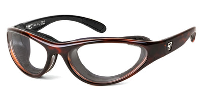 7eye VIENTO Eyeglasses Dark Tortoise / BlueByrd Blue Light Blocker
