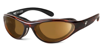 7eye VIENTO Sunglasses Dark Tortoise / Polarized Copper