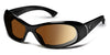 7eye ZEPHYR Sunglasses | Size 62 / Glossy Black / Copper