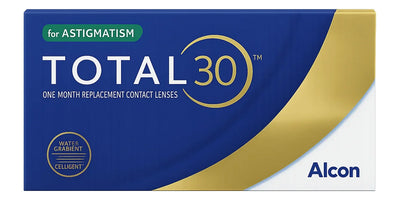 TOTAL30 for Astigmatism contact lenses box