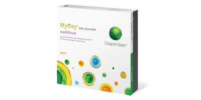 MyDay Multifocal contact lenses box