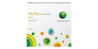 MyDay Toric contact lenses box