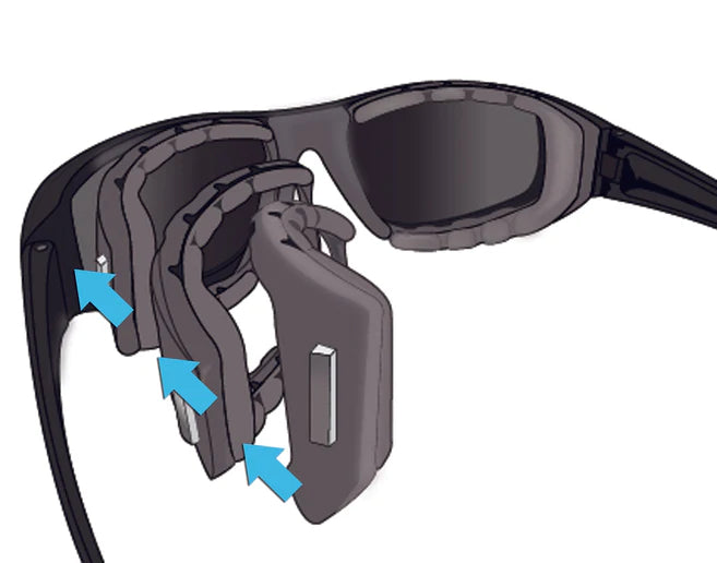 Liberty Sport Magnetic Foam Eyecup - Trailblazer Liberty Sport Magnetic Foam Eyecup - Trailblazer