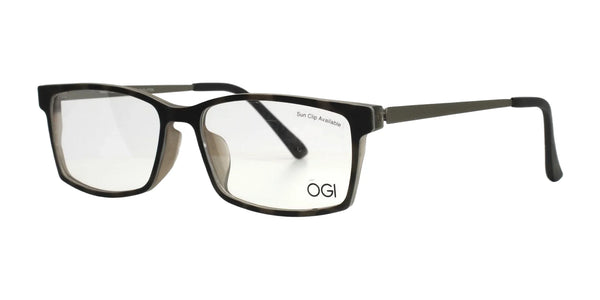 OGI 4809 Eyeglasses | Size 55 / Green Tortoise