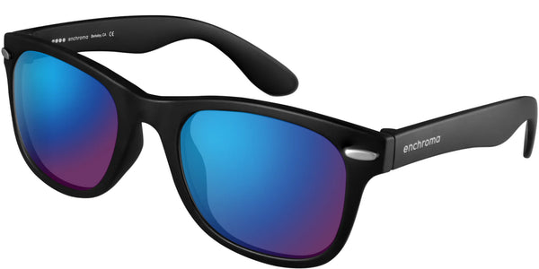 EnChroma Skypark CX Sunglasses | Size 48 / Black / CX2 Shade
