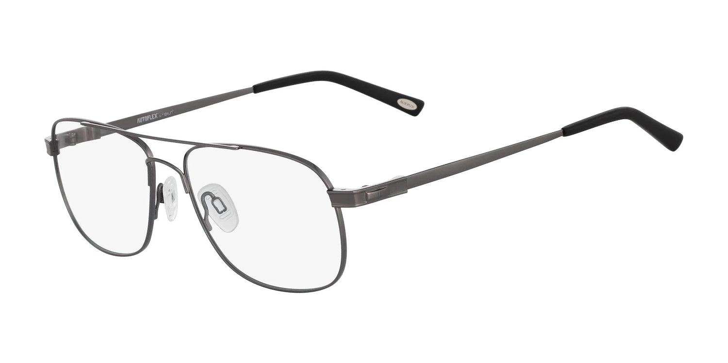 Flexon AUTOFLEX DESPERADO Eyeglasses Gunmetal Flexon AUTOFLEX DESPERADO Eyeglasses Gunmetal