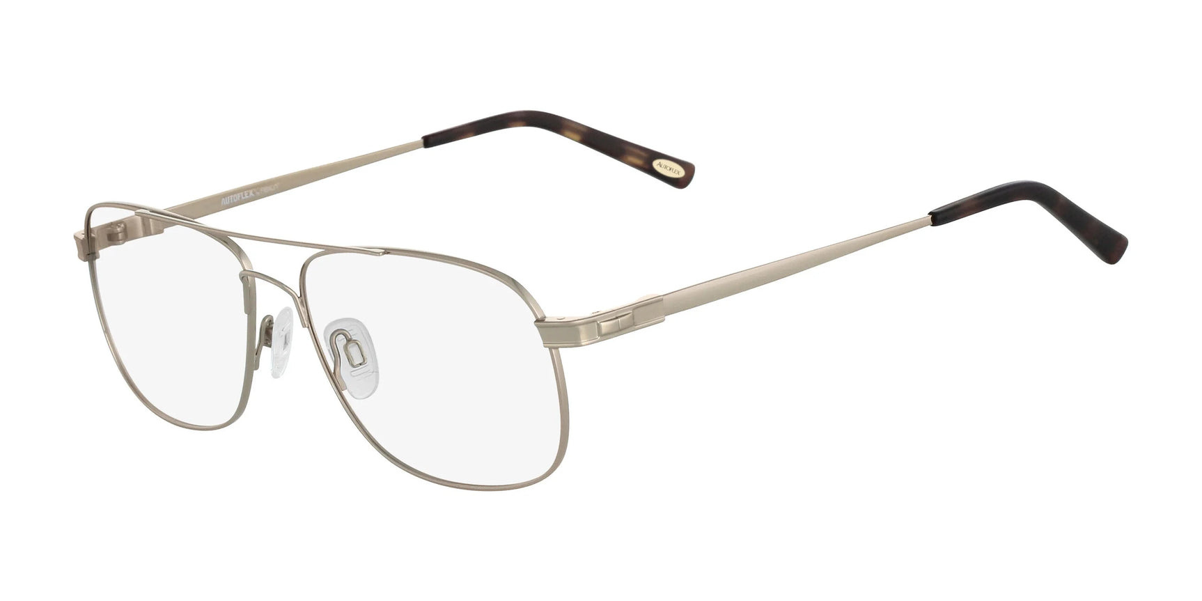 Flexon AUTOFLEX DESPERADO Eyeglasses Light Gold Flexon AUTOFLEX DESPERADO Eyeglasses Light Gold