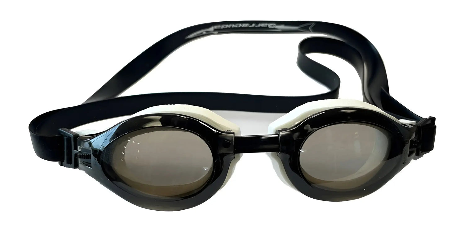 The Barracuda B300 Swimming Goggles in smoke color, featuring an adjustable black strap, are perfect for fitness swimmers. The Barracuda B300 Swimming Goggles in smoke color, featuring an adjustable black strap, are perfect for fitness swimmers.
