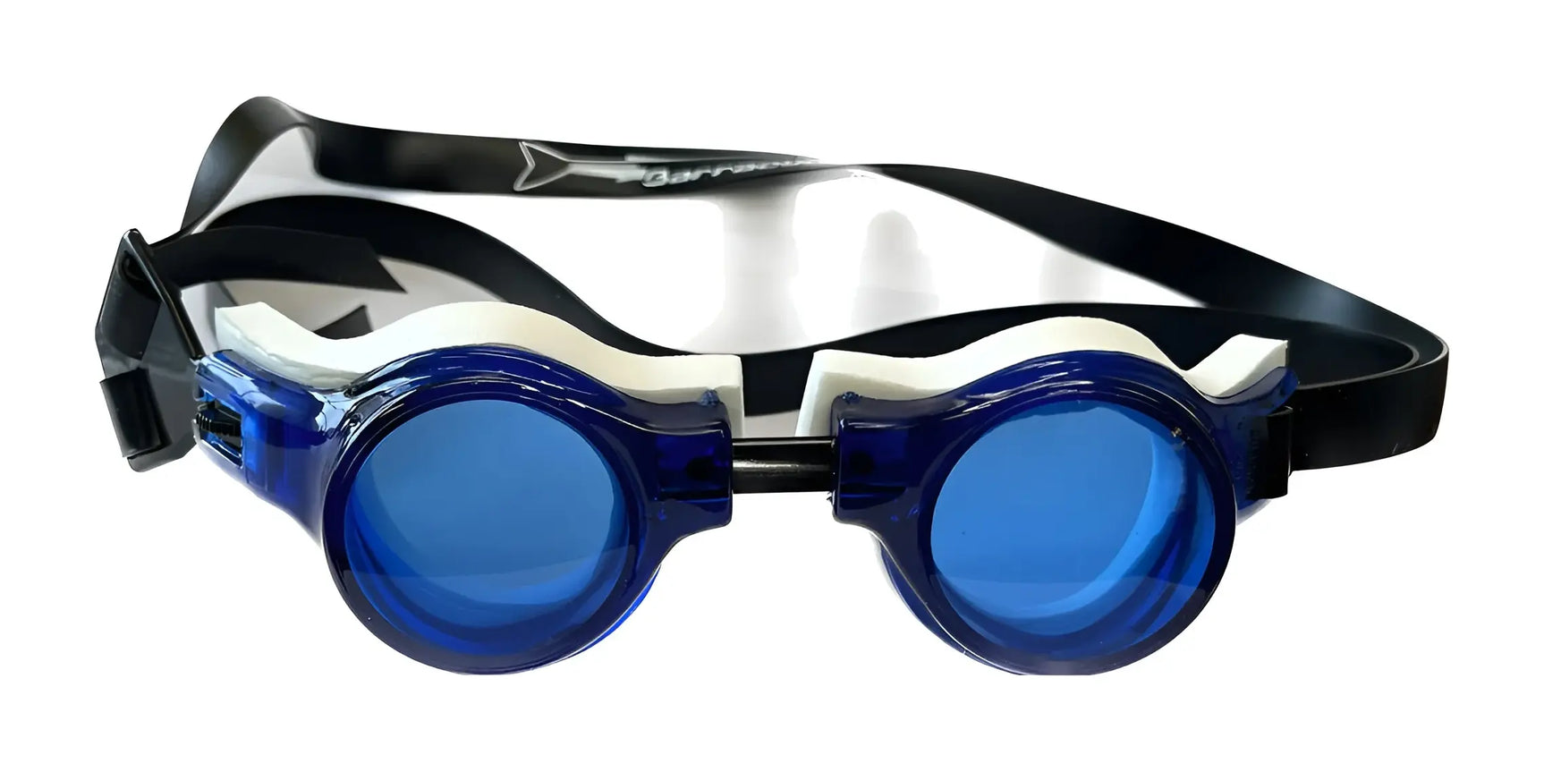 The Barracuda Standard Swimming Goggles, with their blue lenses and black and white straps, are designed for underwater visibility and eye protection. They are perfect for fitness swimmers looking to enhance their performance. The positive pressure seal ensures a comfortable, leak-free experience. The Barracuda Standard Swimming Goggles, with their blue lenses and black and white straps, are designed for underwater visibility and eye protection. They are perfect for fitness swimmers looking to enhance their performance. The positive pressure seal ensures a comfortable, leak-free experience.