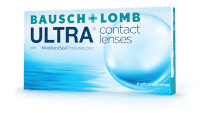 Ultra contact lenses box