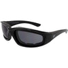 Birdz Oriole Sunglasses / Black Matte / Clear