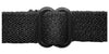 Liberty Sport - Black adjustable headband strap / Short 3.5" with hooks