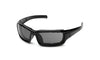Body Specs BIG MO 3 GASKET Sunglasses / Black Matte / Smoke Gray