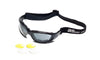 Body Specs BSG Black Frame 13 Goggles / Black / Clear, Light Rust