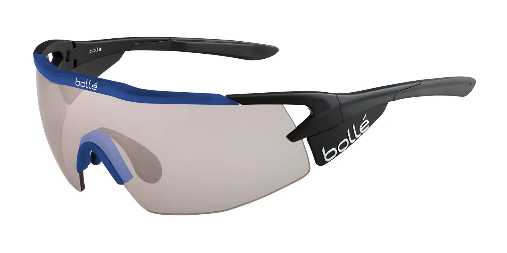 Bolle AEROMAX Sunglasses Black Translucid Blue Matte / TNS Gun Bolle AEROMAX Sunglasses Black Translucid Blue Matte / TNS Gun
