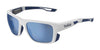 Bolle AIRDRIFT Sunglasses | Size 58 / White Matte Navy / Volt+ Offshore Polarized