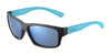 Bolle HOLMAN Floatable Sunglasses | Size 58 / Black Crystal Blue Matte / HD Polarized Offshore Blue