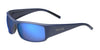 Bolle KING Sunglasses | Size 63 / Dark Blue Matte / Brown Blue