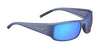 Bolle KING Sunglasses | Size 63 / Dark Blue Matte / Brown Blue
