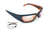 Bolle LEAGUE Safety Glasses | Size 60 / Grey Yellow Matte / Clear PC AF
