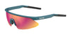 Bolle MICRO Edge Sunglasses | Size 137 / Creator Teal Metallic / Volt+ Ruby Polarized
