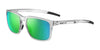 Bolle SCORE Sunglasses | Size 53 / Crystal / Jade Green Polarized