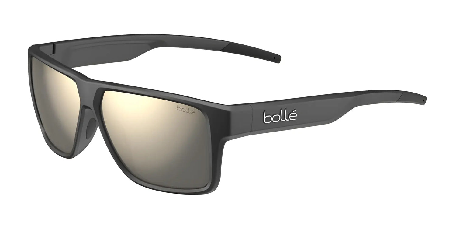 Bolle TEMPER Sunglasses Black Matte / TNS Gold Bolle TEMPER Sunglasses Black Matte / TNS Gold