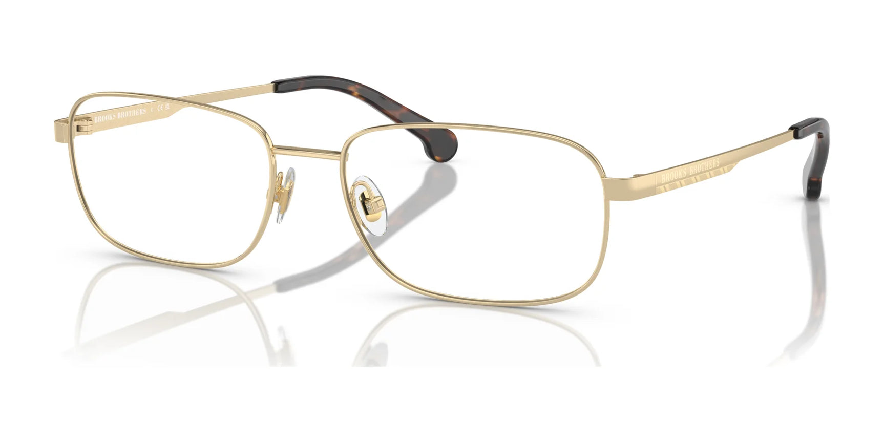 Brooks Brothers BB1057T Eyeglasses Light Gold Brooks Brothers BB1057T Eyeglasses Light Gold