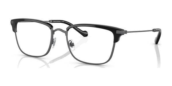 Brooks Brothers BB1101 Eyeglasses | Size 55 / Matte Gunmetal/Black №1022