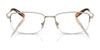Brooks Brothers BB1117 Eyeglasses / Matte Silver №1032 / Size 54