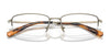 Brooks Brothers BB1117 Eyeglasses / Matte Silver №1032 / Size 54