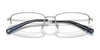 Brooks Brothers BB1117 Eyeglasses / Matte Silver №1032 / Size 54