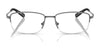 Brooks Brothers BB1117 Eyeglasses / Matte Silver №1032 / Size 54