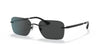 Brooks Brothers BB4058 Sunglasses / Matte Black №100987 / Solid Gray (3N 10%) / Size 56
