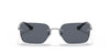Brooks Brothers BB4058 Sunglasses / Matte Black №100987 / Solid Gray (3N 10%) / Size 56